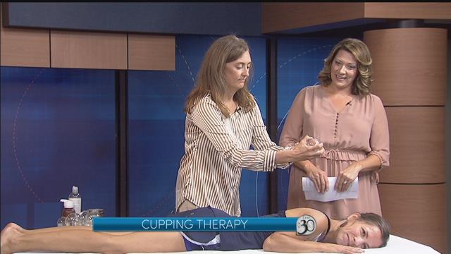 cupping on tv