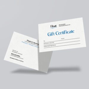 Float Gift Certificate