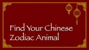 Chinese Zodiac Animal