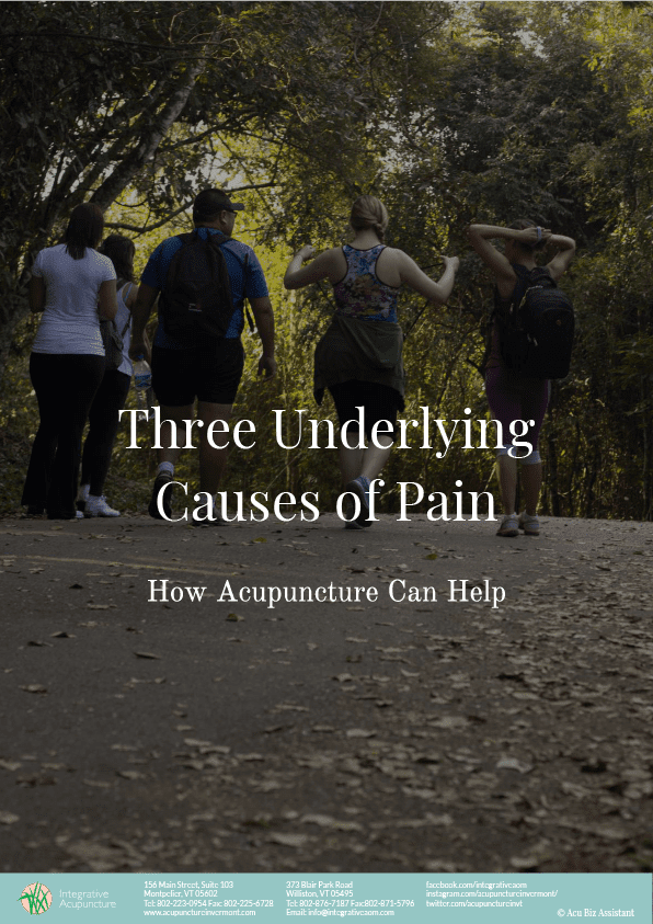 Three Underlying causes of pain