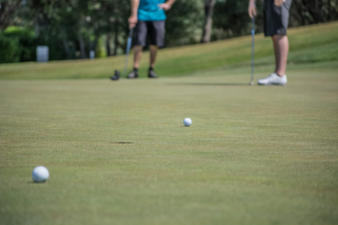 Golfing